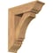Ekena Millwork Imperial Traditional Smooth Bracket w/ Offset Brace, Western Red Cedar, 7 1/2"W x 24"D x 28"H BKT0806X24X28IMP01SWR - alternate 1
